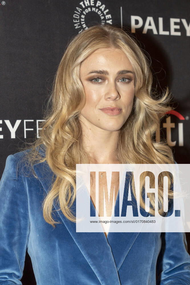 Melissa Roxburgh attends the Manifest season 4 screening during 2022 PaleyFest NY at Paley Museum in New York City. New York United States - ZUMAs197 20221011_zaa_s197_526
