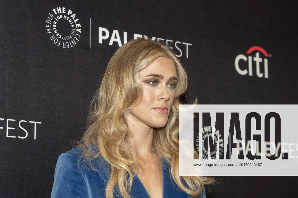 Melissa Roxburgh attends the Manifest season 4 screening during 2022 PaleyFest NY at Paley Museum in New York City. New York United States - ZUMAs197 20221011_zaa_s197_527