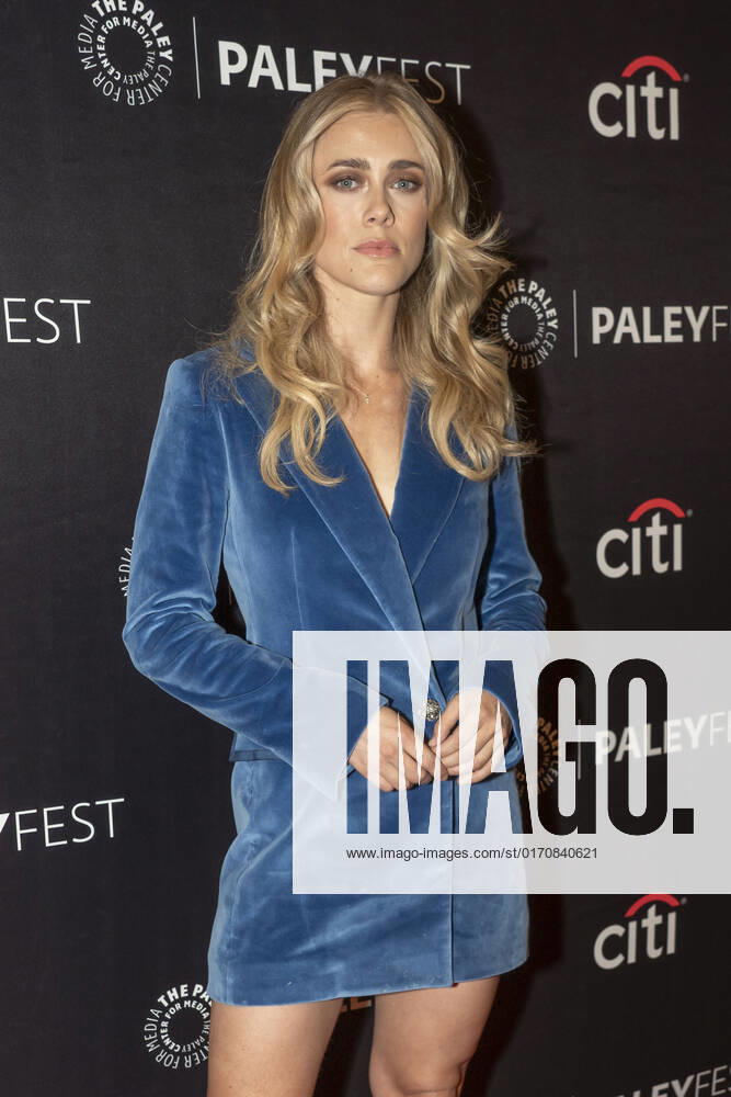 Melissa Roxburgh attends the Manifest season 4 screening during 2022 PaleyFest NY at Paley Museum in New York City. New York United States - ZUMAs197 20221011_zaa_s197_529