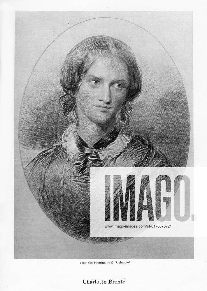 Charlotte Bronte, English novelist, 1850. Portrait of Bront& xeb; (1816-1855), author of Jane Eyre. Charlotte Bronte, English novelist, 1850.Artist: George Richmond