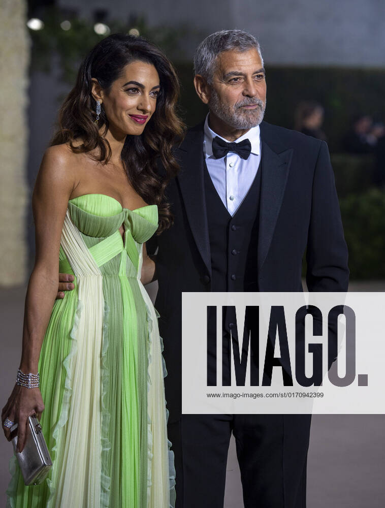 Bilder des Jahres 2022, Entertainment 10 Oktober Entertainment Themen der Woche KW41 George Clooney and Amal Clooney attend the Second Annual Academy Museum Gala at the Academy of Motion Pictures in Los Angeles on Saturday, October 15, 2022. 1 LAP2022101581 MIKExGOULDING