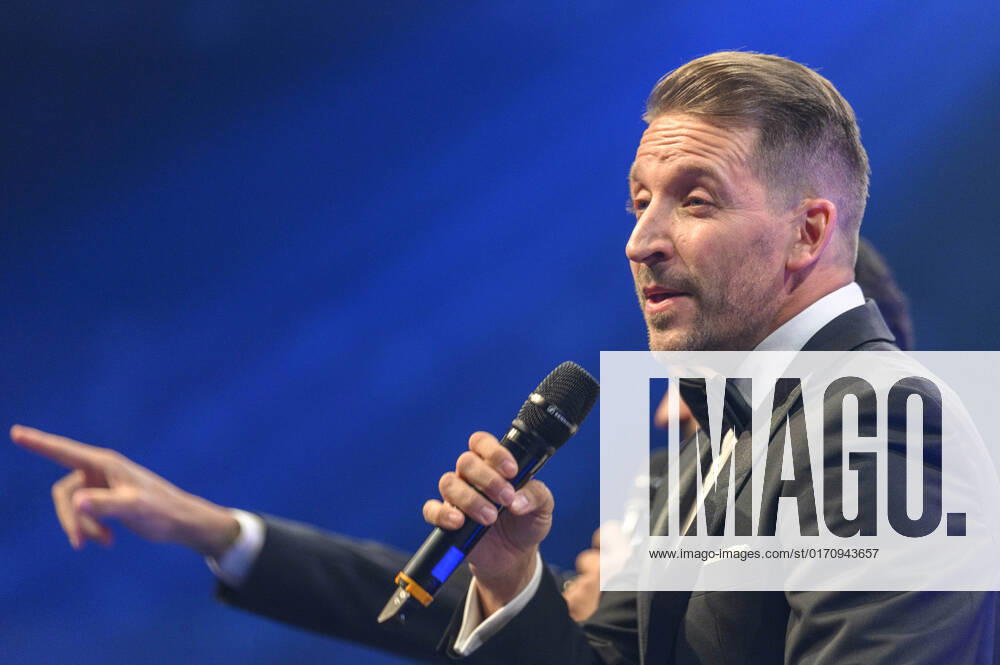 Tom Marks from Vintage Vegas live at the 10 Ball of Entrepreneurs 2022 in Hall 3C of NürnbergMesse Nuremberg, 15 10 202323 Foto:xD.xAnoraganingrumx xFuturexImage