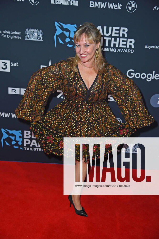 Gabrielle Odinis at the Blue Panther TV Streaming Award ceremony at BMW Welt in Munich on 19 10 2022.