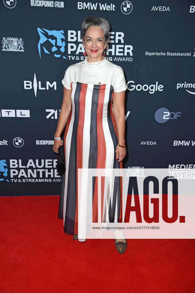 Irina Wanka at the Blue Panther TV Streaming Award ceremony at BMW Welt in Munich on 19 10 2022