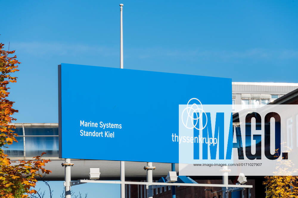 Shield Marine System Location Kiel of the naval shipbuilding company ThyssenKrupp