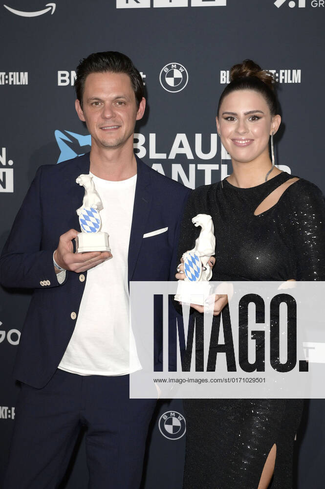Jo Schück and Salwa Houmsi at the presentation of the Blue Panther TV Streaming Award 2022 at BMW Welt Munich, 19 10 2022 Foto:xF.xFuturexImage