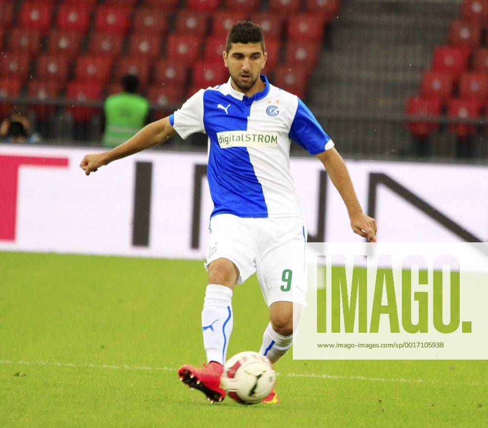 Zürich Fussball Herren Champions League-Qualifikation Saison 2014 2015 Stadion Letzigrund Grasshopper Club Zürich - OSC Lille Bild zeigt Munas Dabbur (GC) Einzelbild Freisteller Aktion Foto