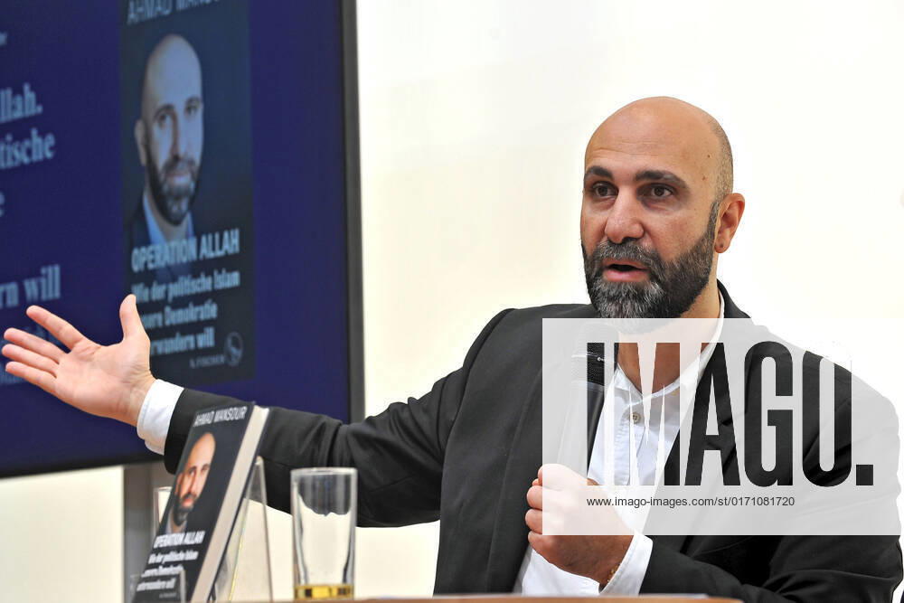 Frankfurt Book Fair 2022 Author Ahmad Mansour on 21 10 2022 at the Frankfurt Book Fair 20221019MWI48726