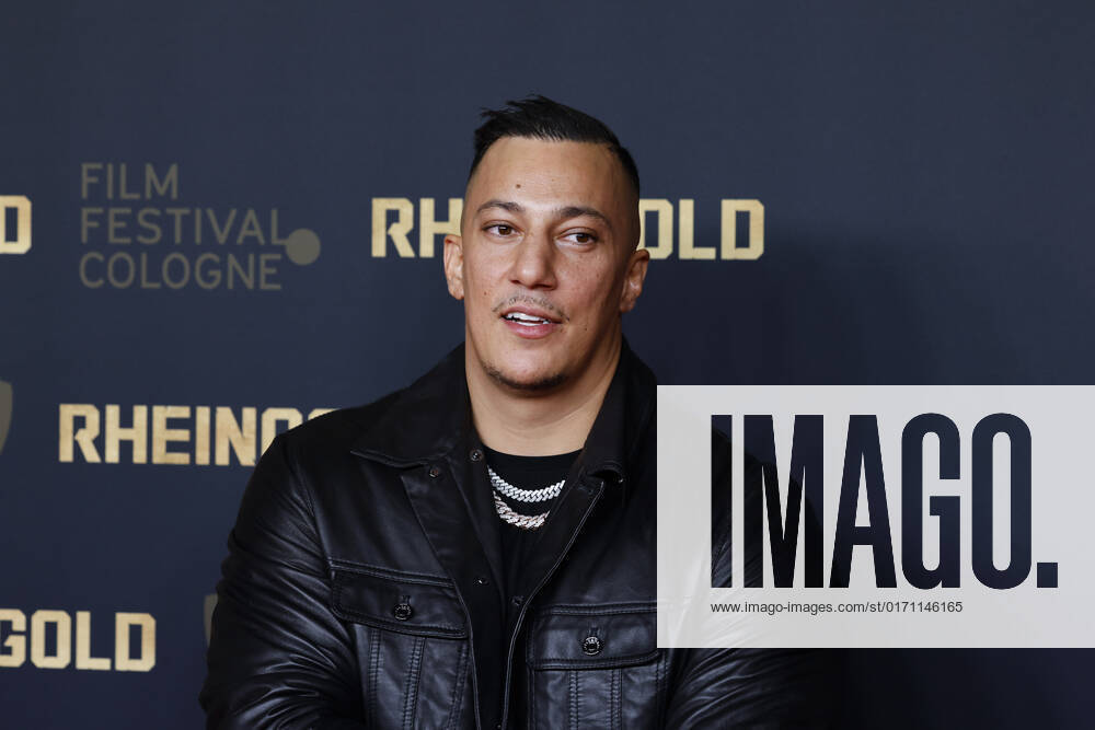 Rapper Farid Bang Farid Hamed El Abdellaoui at the premiere of Rheingold at the 32 Film Festival Cologne 2022 at Cinedom Cologne, 24 10 2022 NRW Germany.