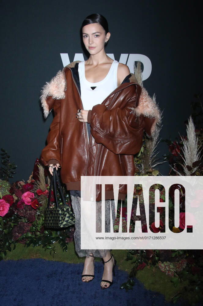 NEW YORK, NY- OCTOBER 25: Ella Hunt at the WWD 2022 Honors Awards at Cipriani South Street in New York City on October 25, 2022.