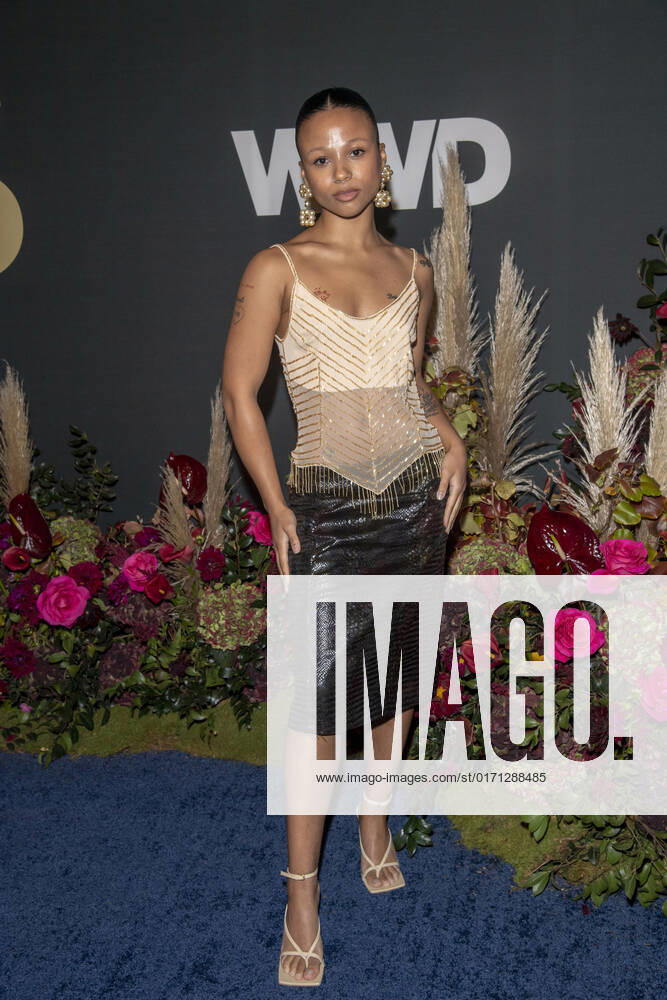 Myha la Herrold attends the 2022 WWD Honors at Cipriani South Street in New York City. New York United States - ZUMAs197 20221025_zaa_s197_310