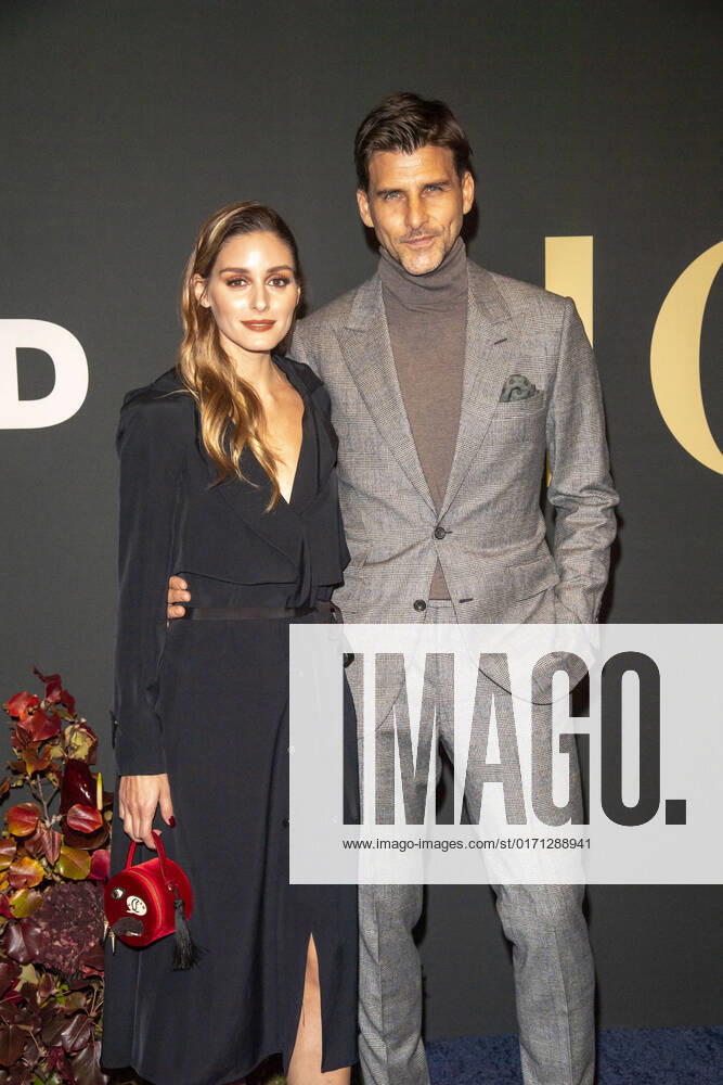 Olivia Palermo and Johannes Huebl attend the 2022 WWD Honors at Cipriani South Street in New York City. New York United States - ZUMAs197 20221025_zaa_s197_292