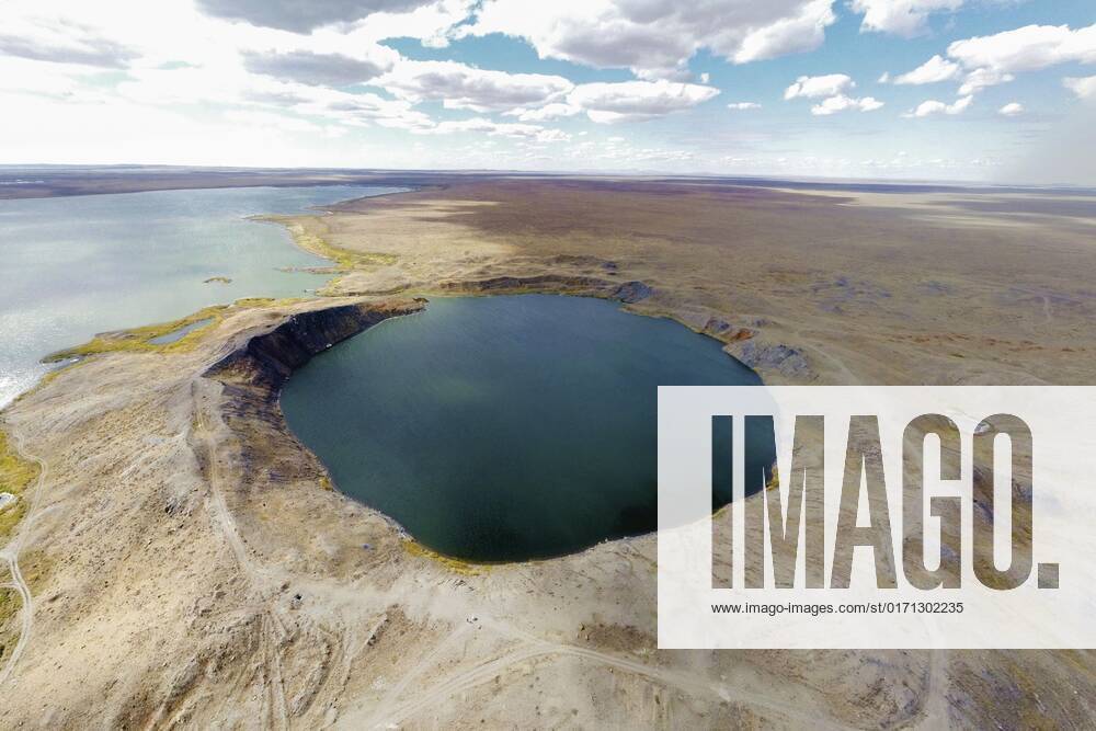 Soviet-era nuclear test site Photo taken from a drone on Sept. 16, 2022, shows the Atomic Lake at the former Semipalatinsk nuclear test site in Kazakhstan. Semipalatinsk was once the Soviet Union s primary test area for nuclear weapons. A14AA0001348389P