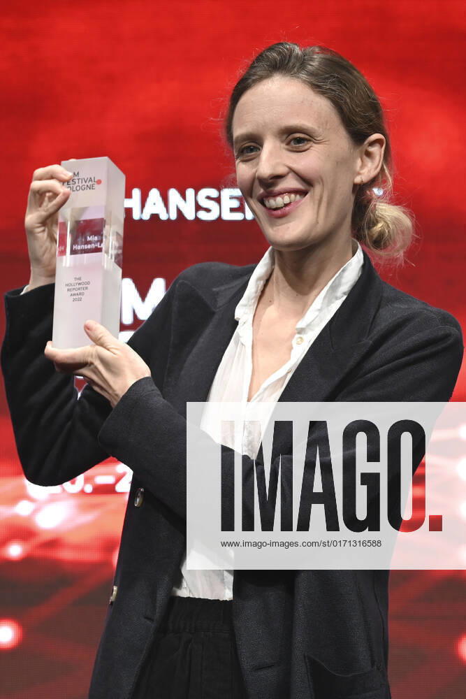 Mia Hansen Löve at the Film Festival Cologne Awards ceremony at the 32 Film Festival Cologne 2022 at E Werk Cologne, 27 10 2022. Foto:xC.xAdolphxx xFuturexImage