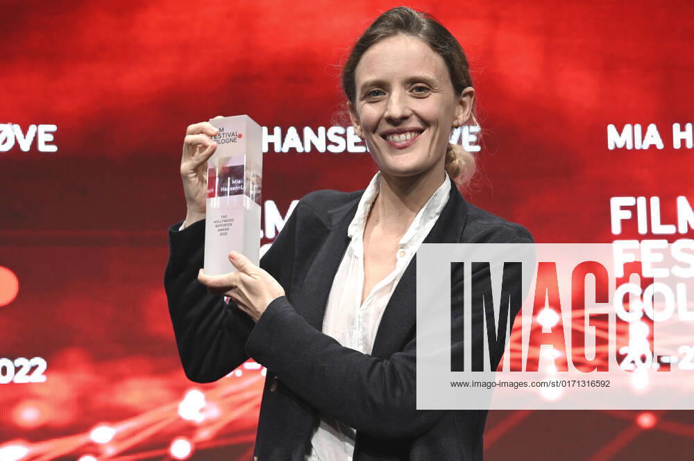 Mia Hansen Löve at the Film Festival Cologne Awards ceremony at the 32 Film Festival Cologne 2022 at E Werk Cologne, 27 10 2022. Foto:xC.xAdolphxx xFuturexImage
