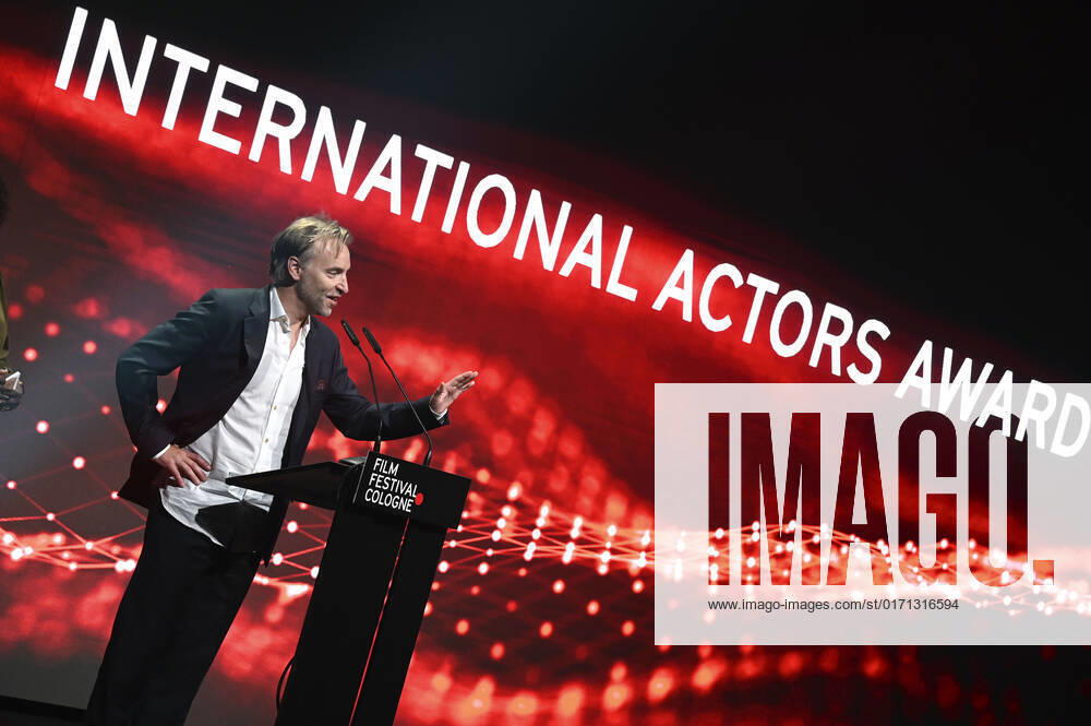 Mans Marlind at the Film Festival Cologne Awards ceremony at the 32 Film Festival Cologne 2022 at E Werk Cologne, 27 10 2022. Foto:xC.xAdolphxx xFuturexImage
