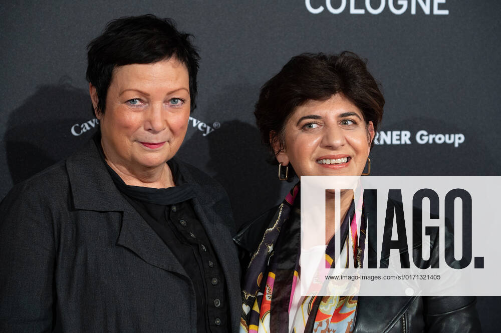 F l Martina RICHTER, director of Fil Festival Cologne, Berivan AYMAZ, MdL, Buendnis 90 die Gruenen, 2 deputy president of the state parliament of NRW, red carpet, red carpet show, arrival, arrival, Film Festival Cologne awards in Cologne