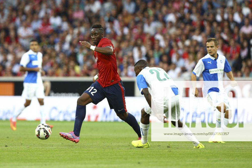 Soualiho Meite (Lille) FOOTBALL : OSC Lille vs Grasshopper Club Zürich - Champions League, third qualifying round - 05 08 2014 GwendolineLeGoff