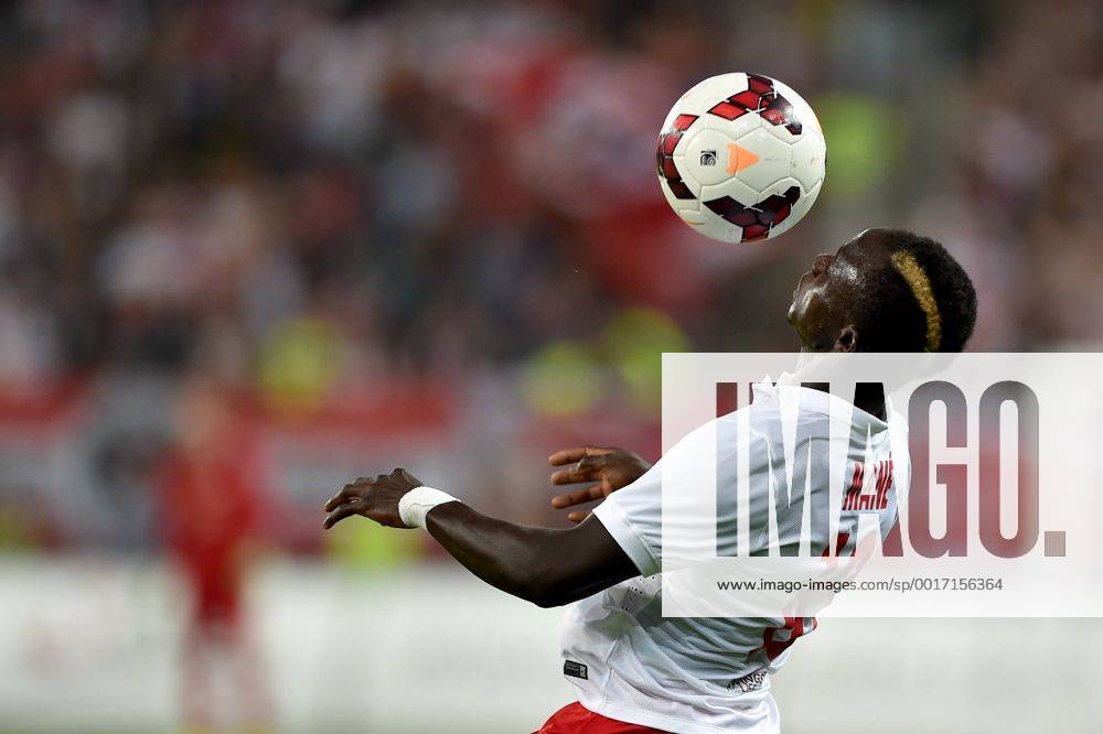 SOCCER - CL, RBS vs Qarabag SALZBURG,AUSTRIA,06.AUG.14 - SOCCER - UEFA Champions League, qualifying, Red Bull Salzburg vs Qarabag Agdam FK. Image shows Sadio Mane (RBS).