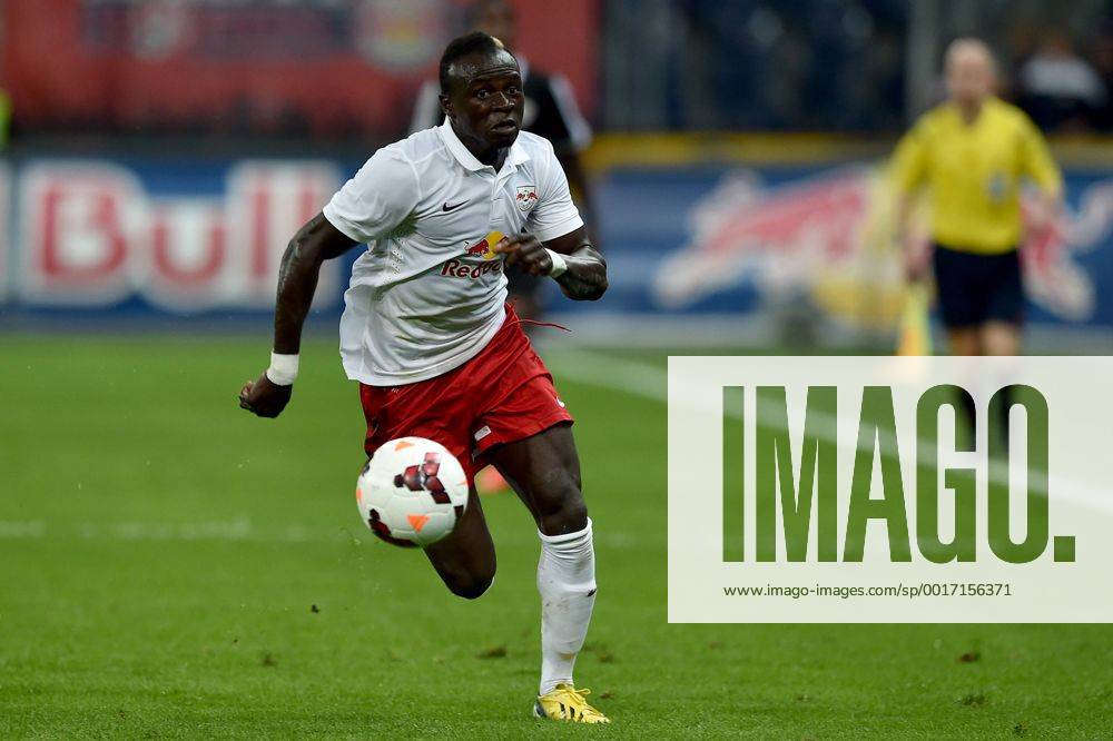 SOCCER - CL, RBS vs Qarabag SALZBURG,AUSTRIA,06.AUG.14 - SOCCER - UEFA Champions League, qualifying, Red Bull Salzburg vs Qarabag Agdam FK. Image shows Sadio Mane (RBS).