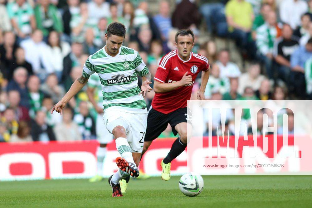 UEFA CHAMPIONS LEAGUE SECOND LEG THIRD ROUND QUALIFICATION MATCH IN EDINBURGH: CELTIC GLASGOW - LEGIA WARSAW M LUSTIG MIROSLAV RADOVIC D09R0761
