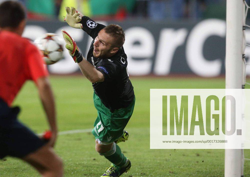 Sofia, PFC Ludogorez Rasgrad - Steaua Bukarest Cosmin Moti PFC Ludogorets like goalkeeper during match and penalty series