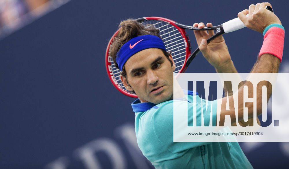 TENNIS - ATP, US Open 2014 NEW YORK CITY,NEW YORK,USA,06.SEP.14 - TENNIS - ATP Tennis Herren World Tour, US Open 2014, Grand Slam, Flushing Meadows. Image shows Roger Federer (SUI).