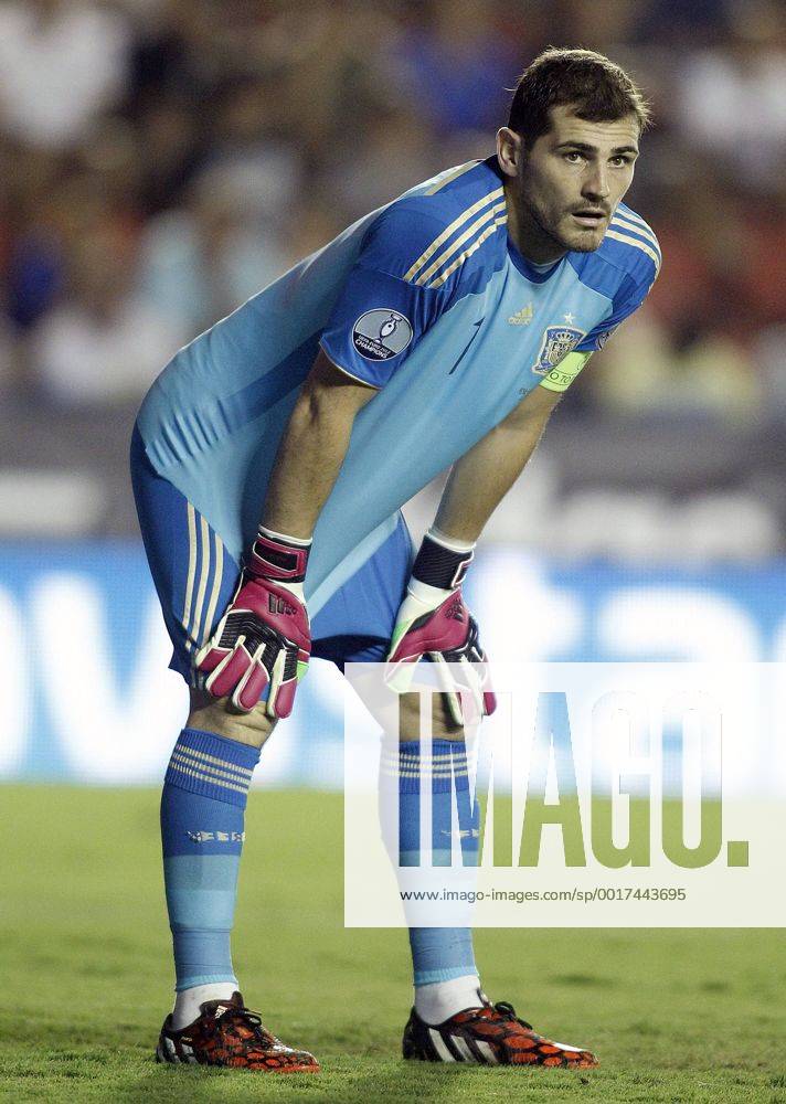 Spain s Iker Casillas during 15th UEFA European Championship Qualifying Round match. September 8,2014. (2014090890)