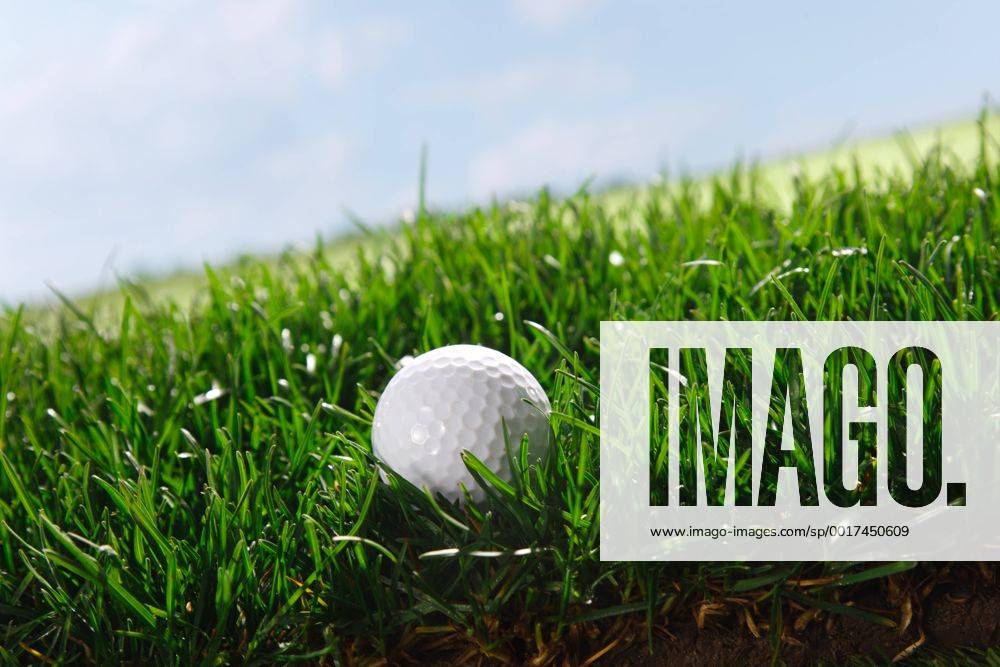 Golf ball on grass cpmh-34055