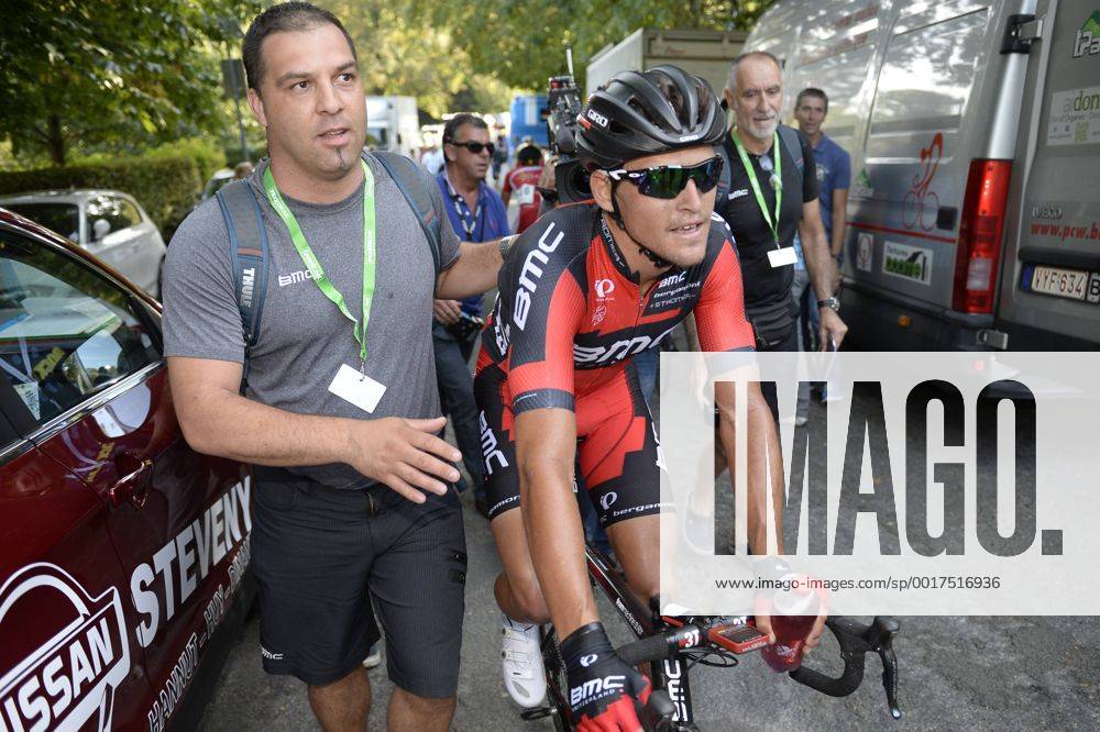 - NAMUR, BELGIUM: Belgian Greg Van Avermaet of BMC Racing Team celebrates after winning the 54th edition of the Grand Prix de Wallonie one day cycling race, 198,2 km from Chaudfontaine to Namur citadel, Wednesday 17 September 2014. DIRKxWAEM 04317408