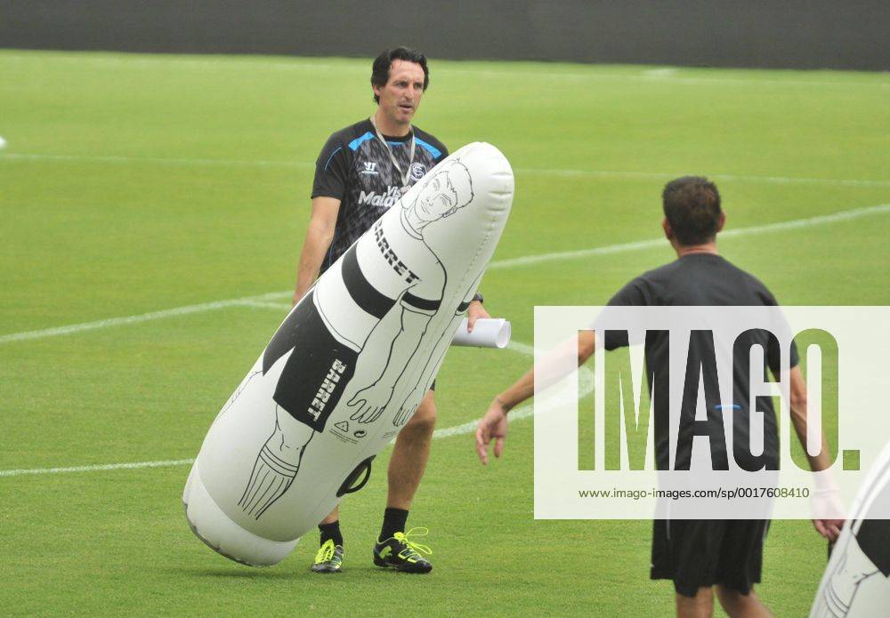 FC Sevilla training session. In this picture, Unai Emery. HURTADOx