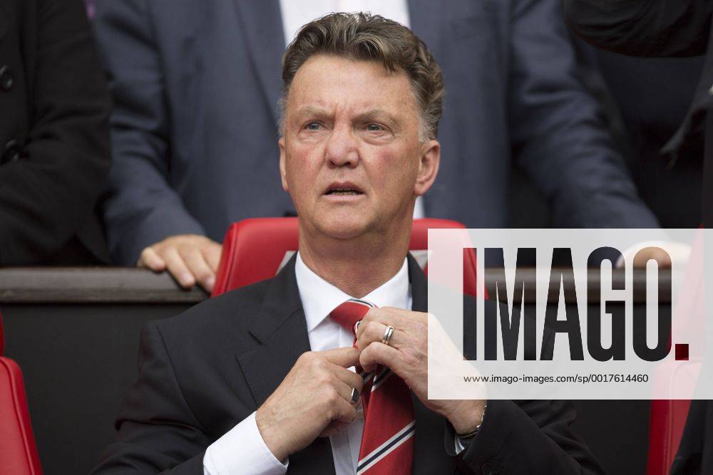 Louis Van Gaal, manager of Manchester United - Manchester United vs. West Ham United - Barclay s Premier League - Old Trafford - Manchester - 27 09 2014 Pic Philip Oldham Sportimage .
