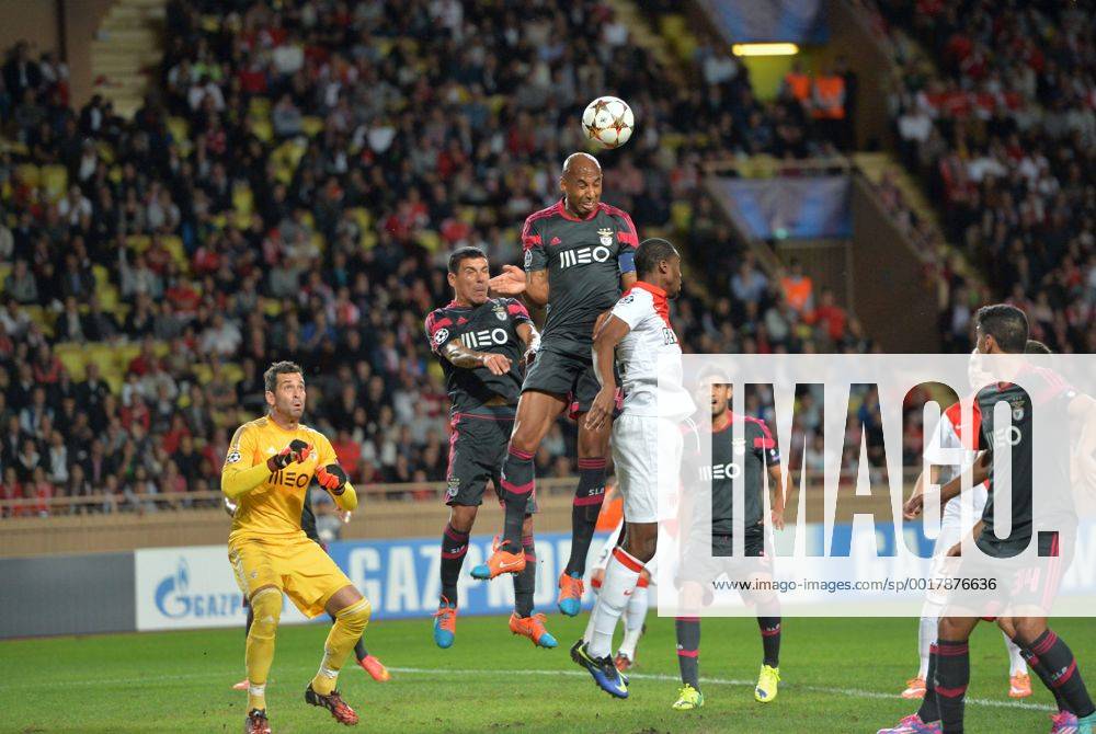 Luisao (ben) FOOTBALL : Monaco vs Benfica - Ligue des Champions - 22 10 2014 AnthonyBIBARD FEP Panoramic