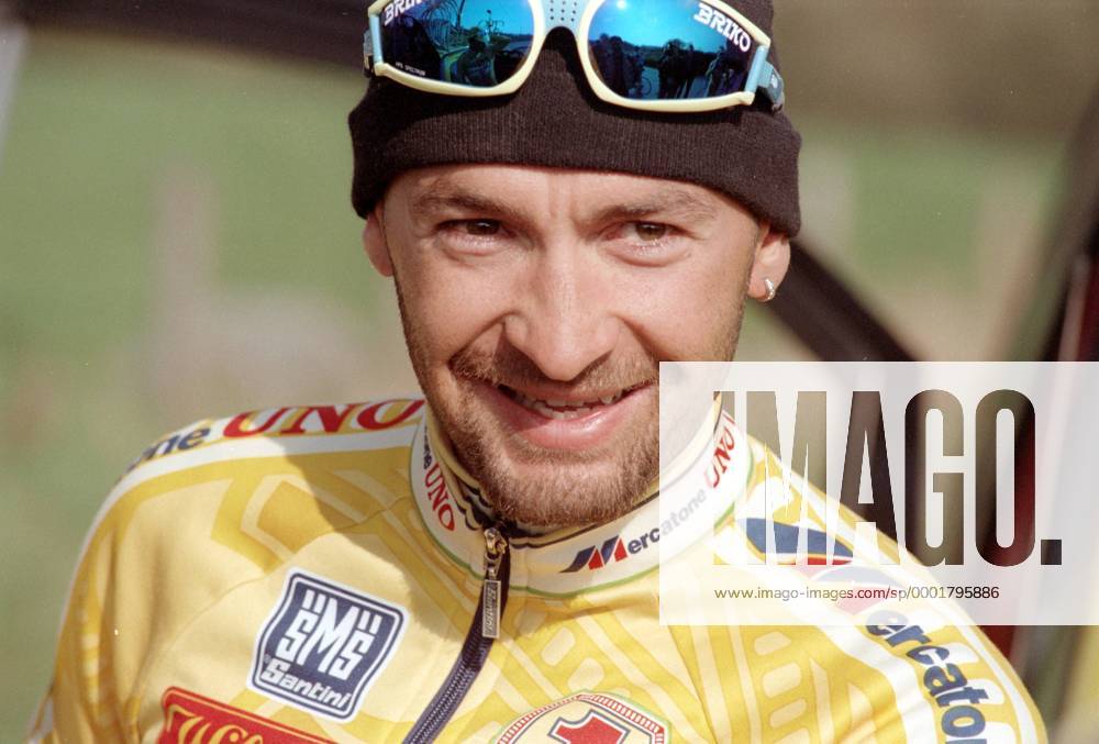 Marco Pantani (Italien Mercatone Uno) - Radsport Herren Lüttich Bastogne Lüttich 1997, Straßenradsport, Straße, Rad Porträt