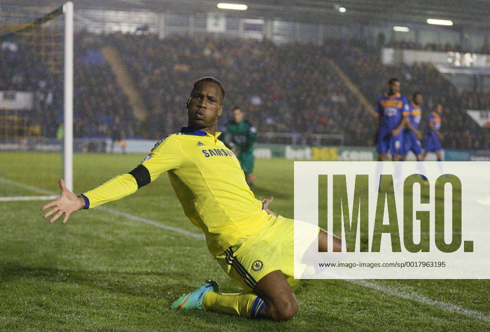 - Capital One Cup - Shrewsbury Town vs Chelsea - Greenhous Meadow Stadium - Shrewsbury - England - 28th October 2014 - Picture SimonBellis Sportimage .