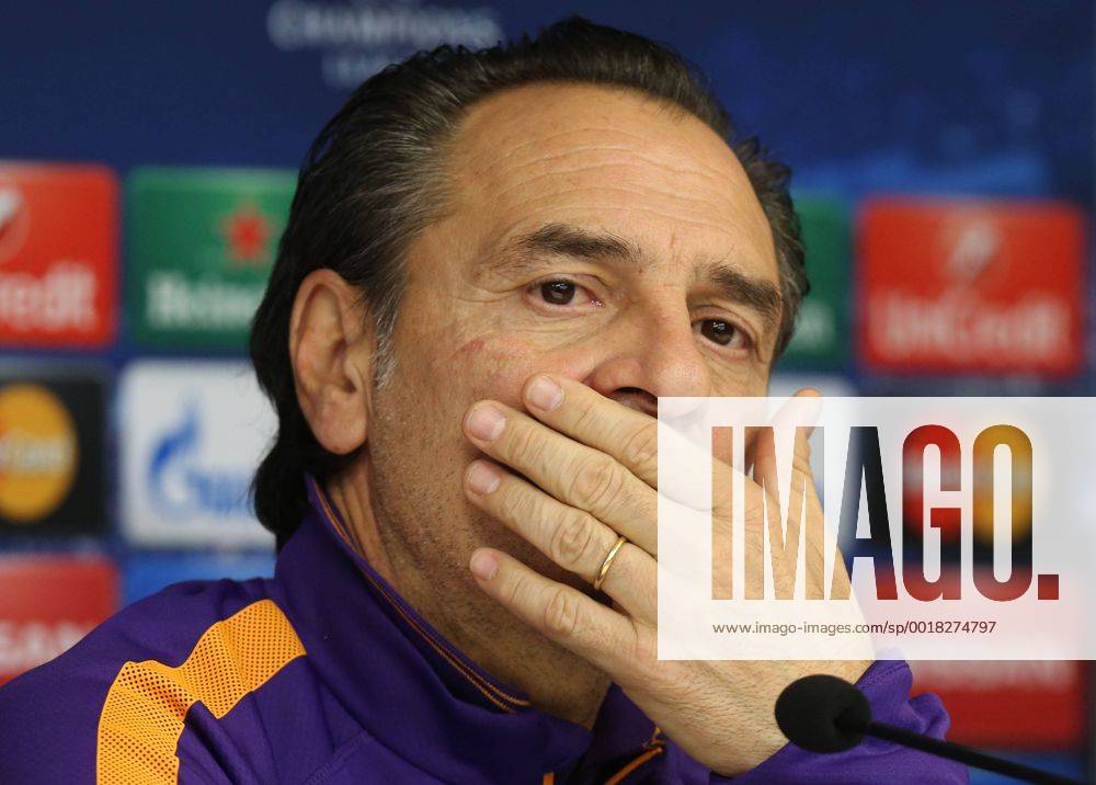 - BRUSSELS, BELGIUM: Galatasaray s head coach Cesare Prandelli pictured during a press conference of Turkish soccer team Galatasaray, in Brussels, Tuesday 25 November 2014. Tomorrow Galatasaray is playing against Belgian team RSCA Anderlecht on day 5 of the group stage of the UEFA Champions League competition, in group D. VIRGINIExLEFOUR x04508922x