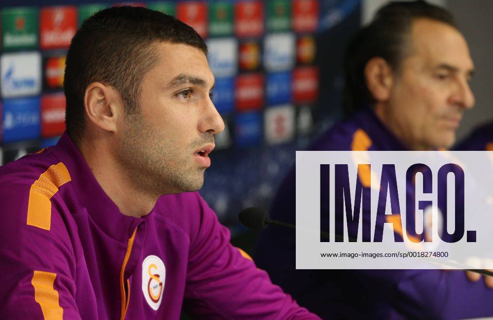 - BRUSSELS, BELGIUM: Galatasaray s Burak Yilmaz pictured during a press conference of Turkish soccer team Galatasaray, in Brussels, Tuesday 25 November 2014. Tomorrow Galatasaray is playing against Belgian team RSCA Anderlecht on day 5 of the group stage of the UEFA Champions League competition, in group D. VIRGINIExLEFOUR x04508925x