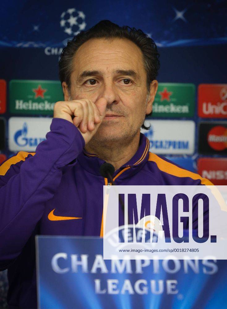 - BRUSSELS, BELGIUM: Galatasaray s head coach Cesare Prandelli pictured during a press conference of Turkish soccer team Galatasaray, in Brussels, Tuesday 25 November 2014. Tomorrow Galatasaray is playing against Belgian team RSCA Anderlecht on day 5 of the group stage of the UEFA Champions League competition, in group D. VIRGINIExLEFOUR x04508931x