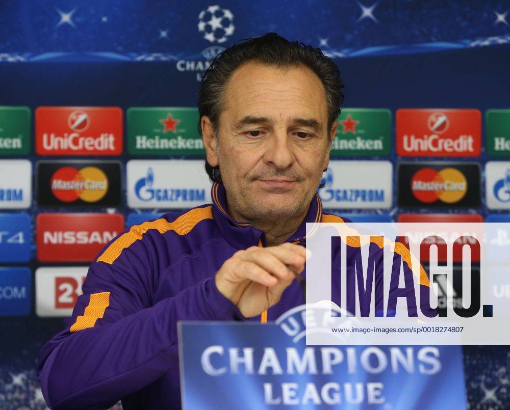 - BRUSSELS, BELGIUM: Galatasaray s head coach Cesare Prandelli pictured during a press conference of Turkish soccer team Galatasaray, in Brussels, Tuesday 25 November 2014. Tomorrow Galatasaray is playing against Belgian team RSCA Anderlecht on day 5 of the group stage of the UEFA Champions League competition, in group D. VIRGINIExLEFOUR x04508933x