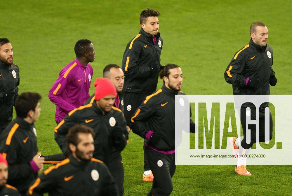 - BRUSSELS, BELGIUM: Galatasaray s Wesley Sneijder pictured during a training session of Turkish soccer team Galatasaray, in Brussels, Tuesday 25 November 2014. Tomorrow Galatasaray is playing against Belgian team RSCA Anderlecht on day 5 of the group stage of the UEFA Champions League competition, in group D. VIRGINIExLEFOUR x04508940x