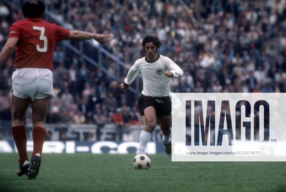 Gerd Müller (BR Deutschland) im EM Finale 1972 gegen die UdSSR