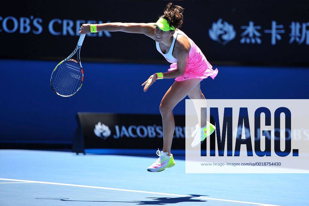 Caroline Garcia (FRA) TENNIS : Open d Australie - Melbourne - 23 01 2015 TennisMagazine Panoramlc