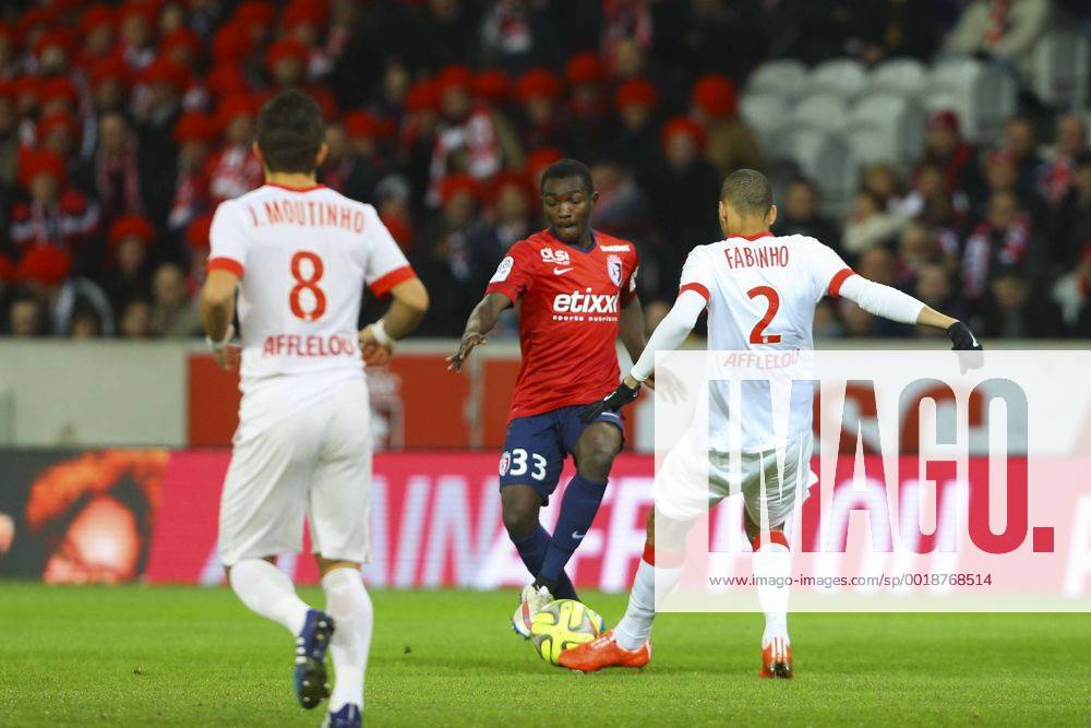 Adama Traore (Lille) FOOTBALL : Lille vs Monaco - Ligue 1 - 24 01 2015 - GwendolineLeGoff Panoramic