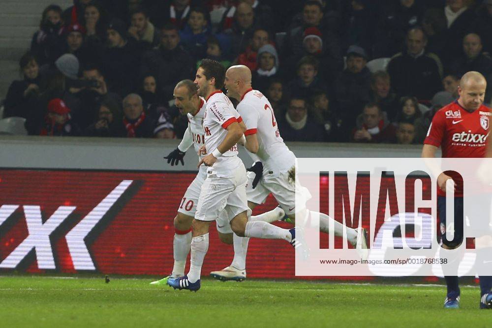 Joie de Dimitar Berbatov (Monaco) FOOTBALL : Lille vs Monaco - Ligue 1 - 24 01 2015 - GwendolineLeGoff Panoramic