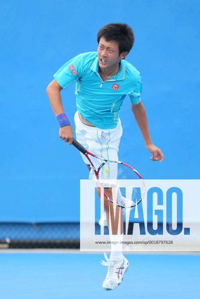 Yuya Ito (JPN), JANUARY 27, 2015 - Tennis : 2015 Australian Open tennis tournament Junior boy s doubles Round 2 in Melbourne, Australia. NoxThirdxPartyxSales (umqa020536)