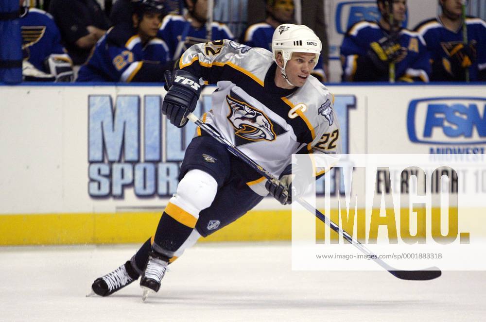 Greg Johnson (Nashville Predators) - (slp2006010407) Eishockey Herren NHL 2005 2006, Nashville Predators Einzelbild St. Louis Dynamik,