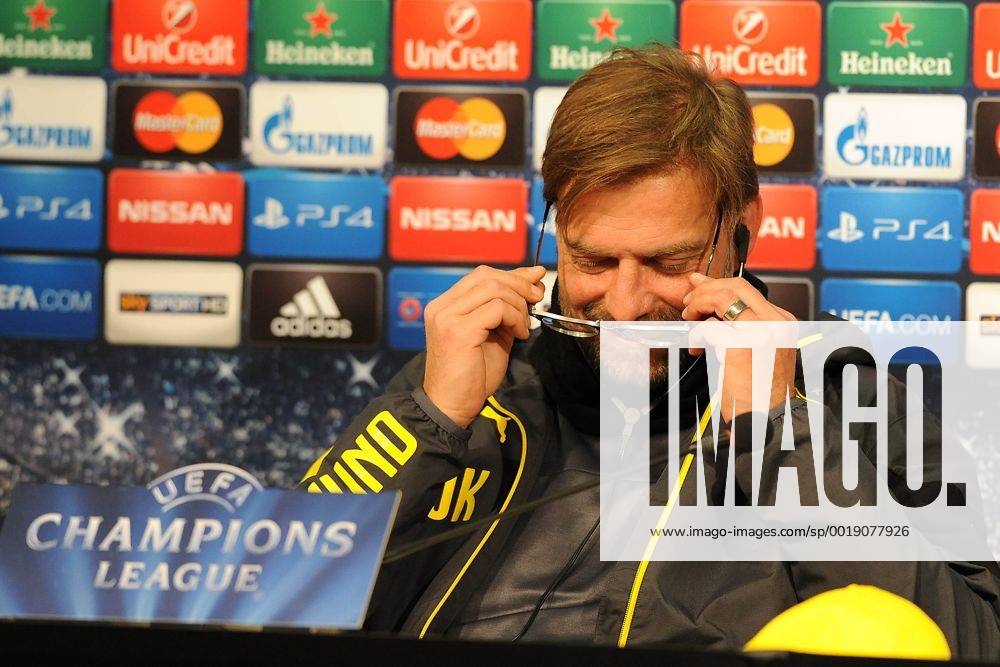 IPP20150223 Football - soccer: UEFA Champions League, jürgen klopp Trainer borussia dortmund ZWEIx PhotoxPressx