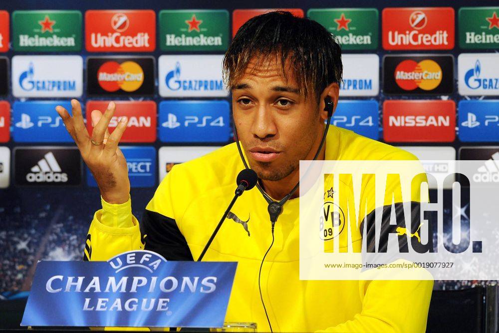 IPP20150223 Football - soccer: UEFA Champions League, pierre emerick Aubameyang Borussia Dortmund ZWEIx PhotoxPressx