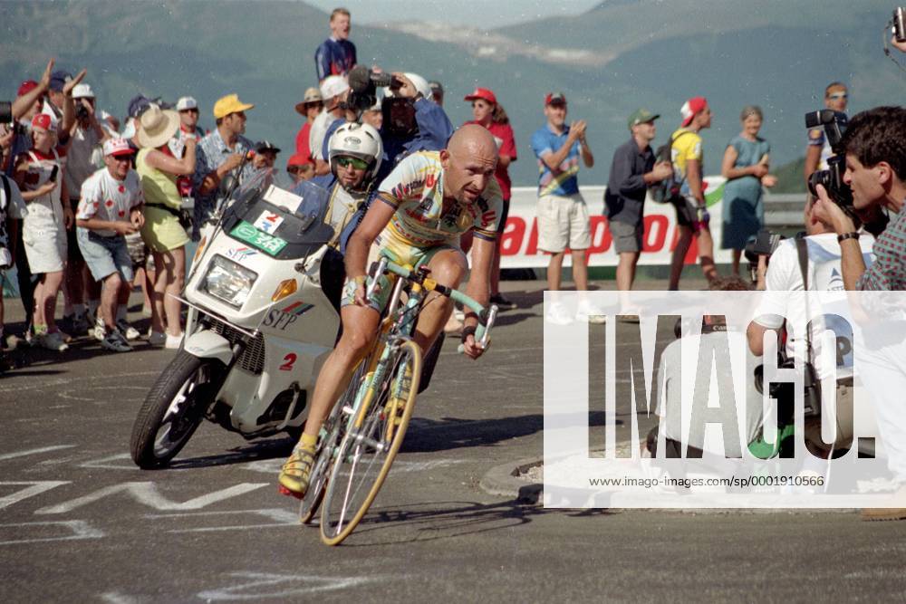 Marco Pantani (Italien Mercatone Uno) - Radsport Herren Tour de France 1998, Straßenradsport, Straße, Rad, Vneg Gruppe 15. Etappe: Grenoble - Les Deux Alpes