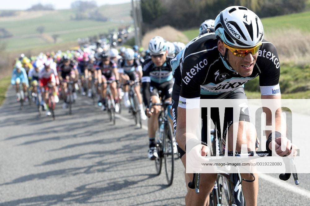 - SAINT-POURCAIN-SUR-SIOULE, FRANCE: Belgian Stijn Vandenbergh of team Ettix - Quick-Step pictured during stage 3 on the fourth day of the 73rd edition of Paris-Nice cycling race, 179 km from Saint-Amand-Montrond to Saint-Pourcain-sur-Sioule, France, Wednesday 11 March 2015. DIRKxWAEM x04584660x